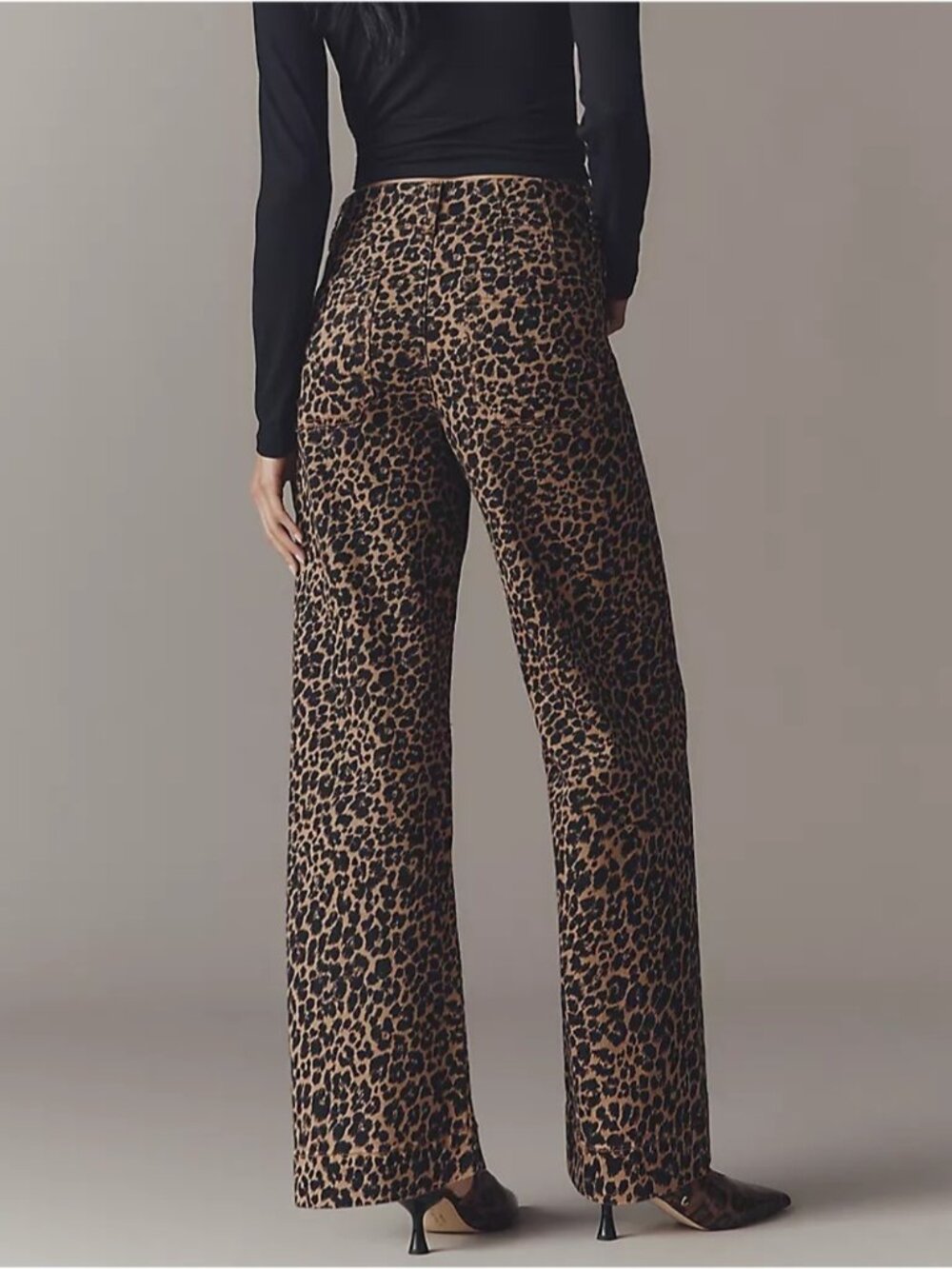 NWT Size 24 - Colette Full-Length Wide-Leg Cotton Jeans by Maeve (US$ 148)